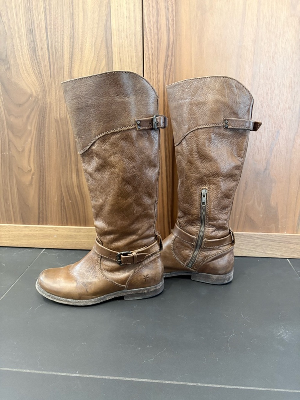 FRYE Brown Leather Boots